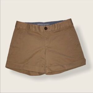 Banana Republic City Chico Shirts Tan Size 2